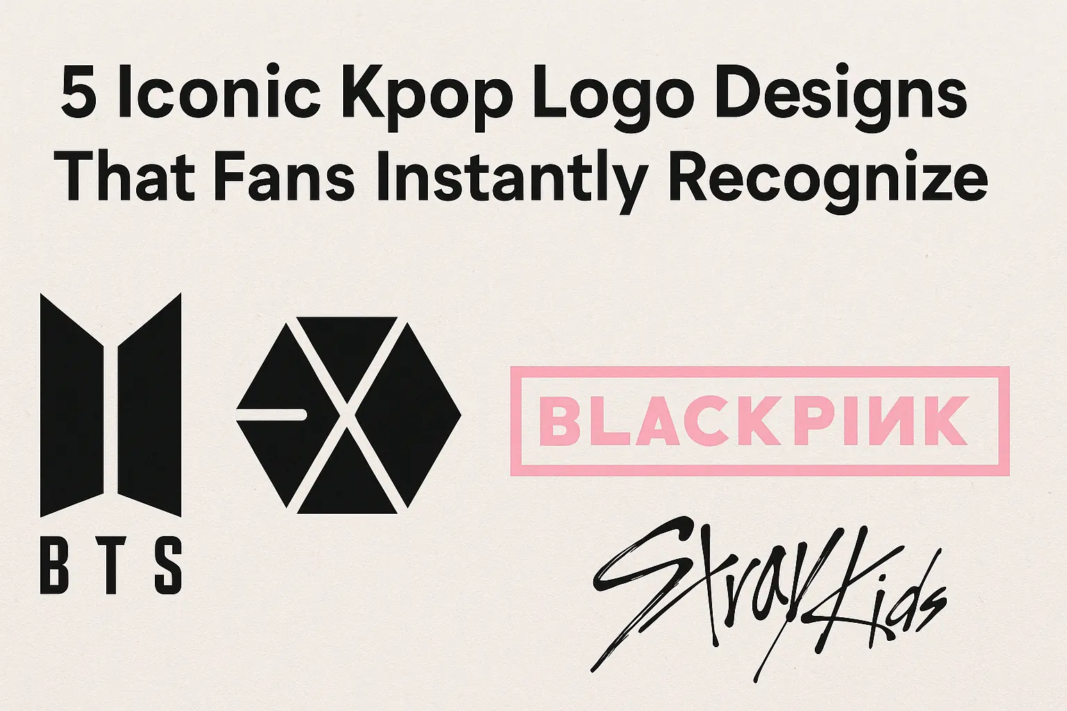 5 Iconic Kpop Logo Designs That Fans Instantly Recognize