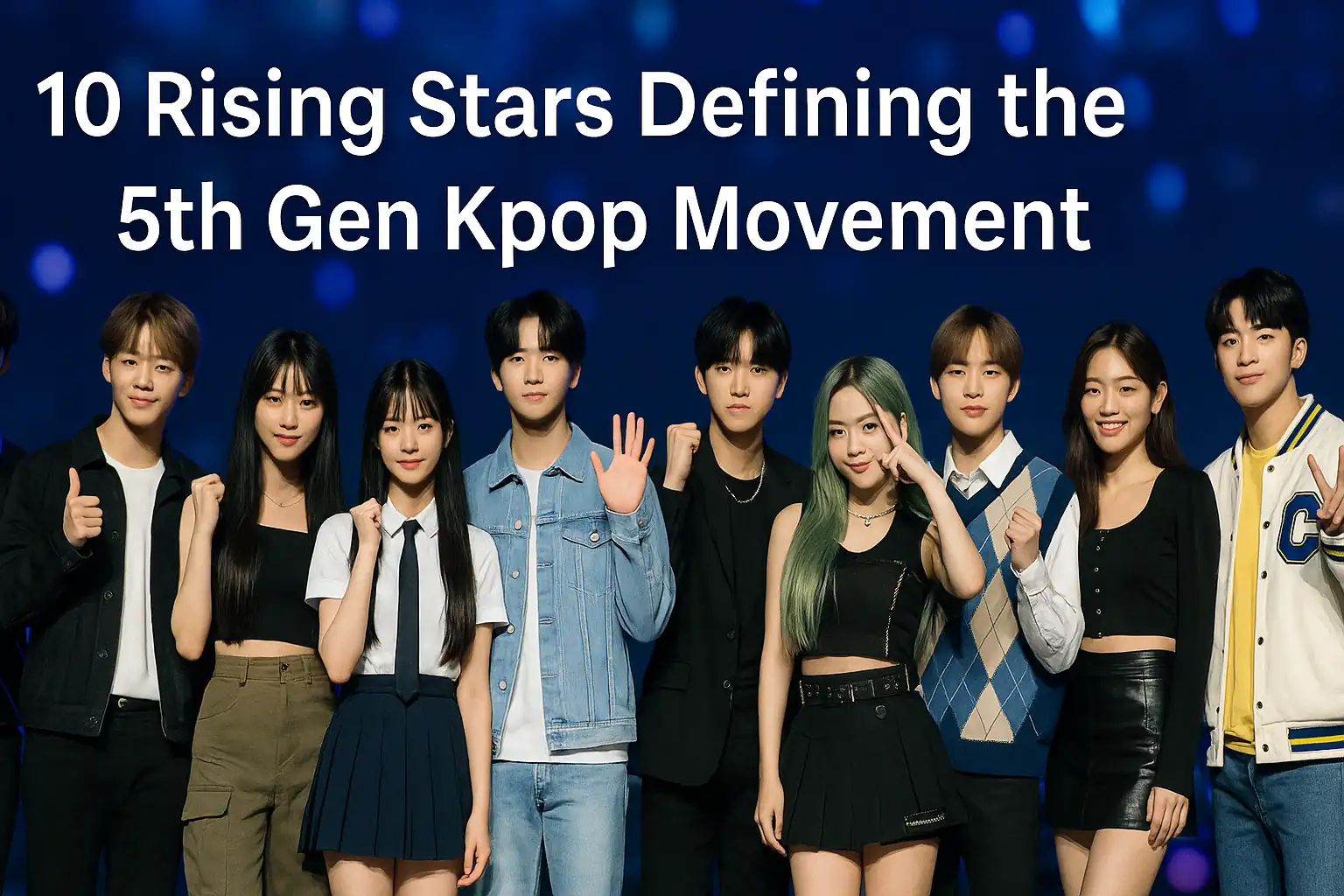 10 Rising Stars Defining the 5th Gen Kpop Movement